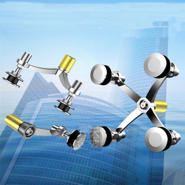 Spider paigaldamise klaas seina paigaldus